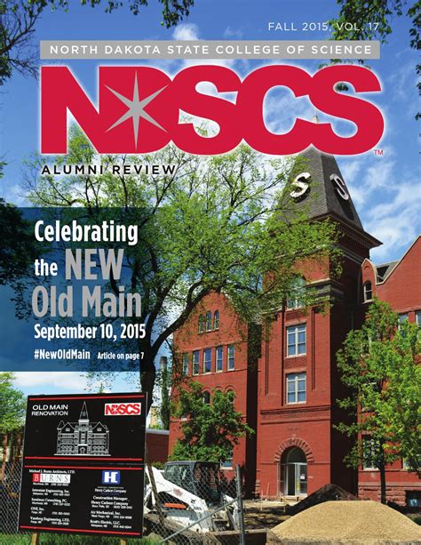 NDSCS Alumni Review - Fall 2015 by North Dakota State College of ...