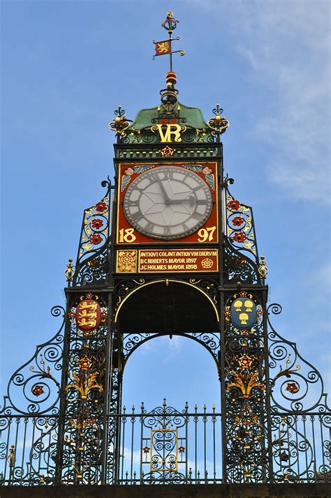 Chester clock is the second most photographed clock after Big Ben in London. | Clock tower, Cool ...