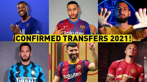 TOP 30 CONFIRMED TRANSFERS 2021 SUMMER! FOOTBALL TRANSFER NEWS - YouTube