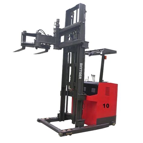 Narrow Aisle Electric Forklift with 3 Ways Forks Rotating - Electric ...