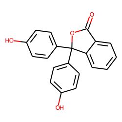 Phenolphthalein (CAS 77-09-8) - Chemical & Physical Properties by Cheméo