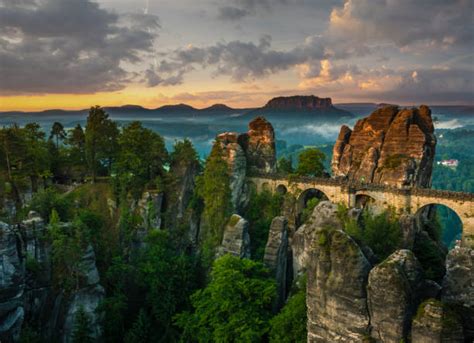 Bastei Bridge Stock Photos, Pictures & Royalty-Free Images - iStock