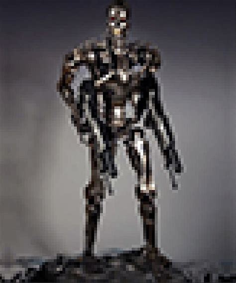 Pixeled Terminator Digital Art by Nick Angelosoulis | Fine Art America