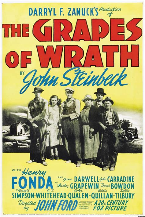 The Grapes of Wrath | Classic movie posters, Movie posters vintage ...