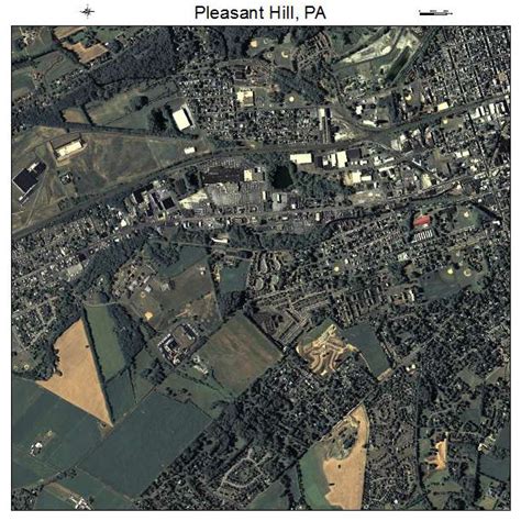 Aerial Photography Map of Pleasant Hill, PA Pennsylvania