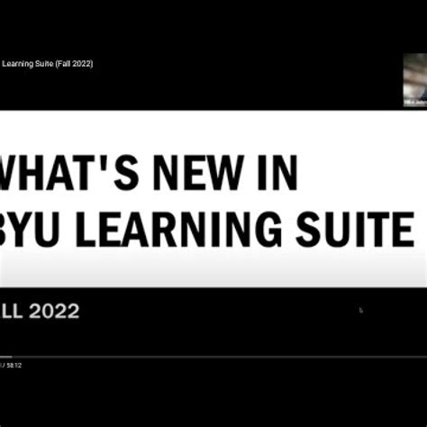 What's New in BYU Learning Suite (Fall 2022)