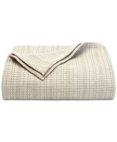 Tommy Bahama Home Tommy Bahama Bamboo Woven Cotton Reversible Blanket ...