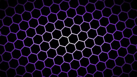 Dark Light Purple Hexagons HD Dark Purple Wallpapers | HD Wallpapers ...