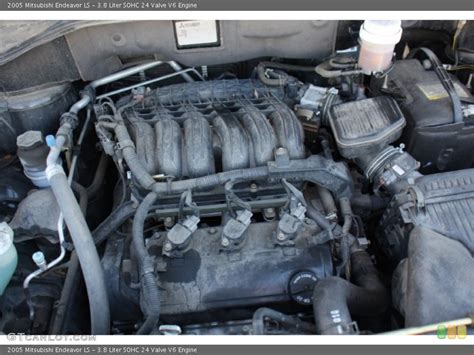 3.8 Liter SOHC 24 Valve V6 2005 Mitsubishi Endeavor Engine | GTCarLot.com