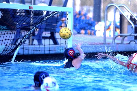 WATER POLO: Mustang goalie attempts ‘goalie goal’ - The Sun-Gazette Newspaper