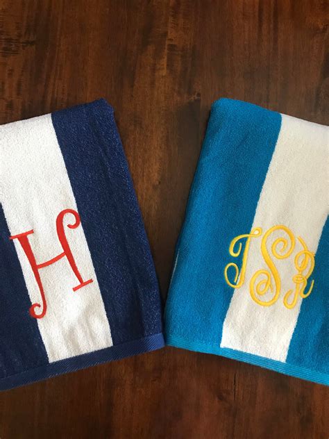 Monogrammed Beach Towels, Personalized Pool Towel, Monogrammed Beach Towel, Monogrammed Towel ...