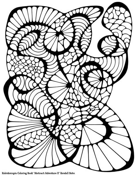 Pin by Lauren Nerual on Color | Abstract coloring pages, Free coloring pages, Coloring pages