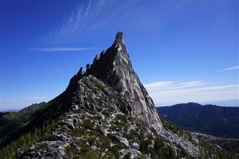 Prusik Peak, West Ridge (5.7) - Climber Kyle