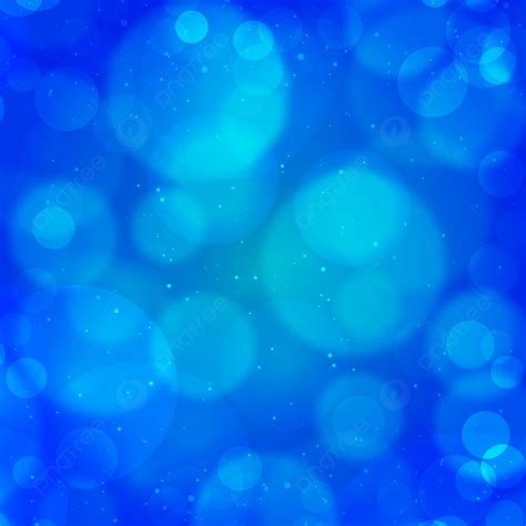 Elegant Blue Light Effect Bokeh Background, Background, Abstract, Circle Background Image And ...