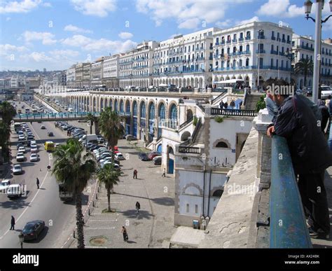 Boulevard Ernesto Che Guervara, Algiers capital city, Algeria Stock ...