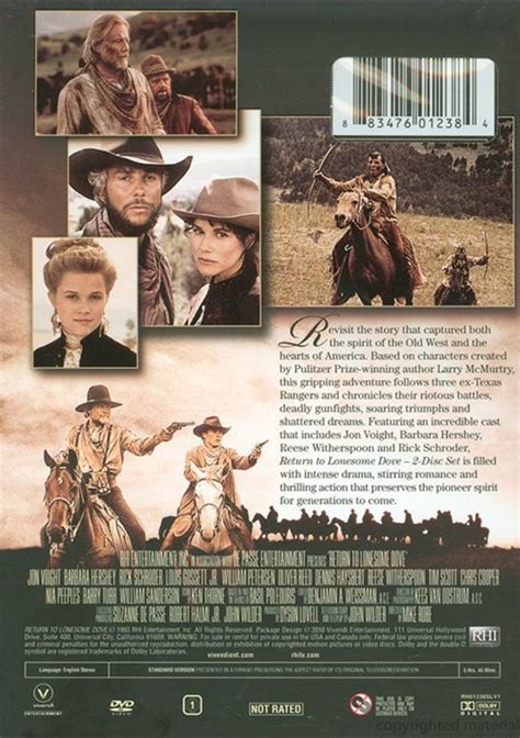 Return To Lonesome Dove (DVD 1993) | DVD Empire