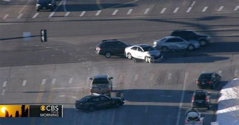 Carjacker nabbed after high-speed chase in Denver with help from above - CBS News