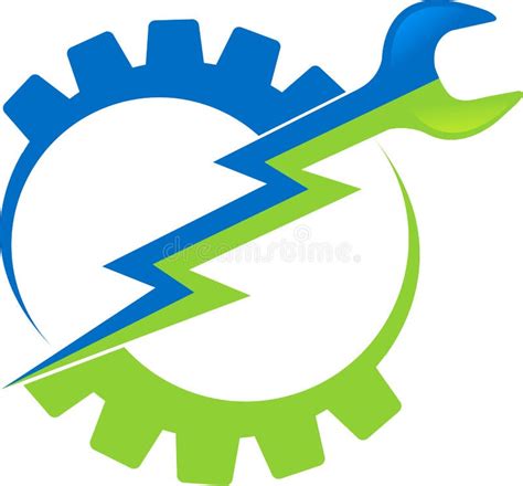 Power tool logo stock vector. Illustration of gears, automobile - 27011666