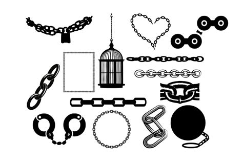 Chain SVG, Industry SVG | Object Illustrations ~ Creative Market