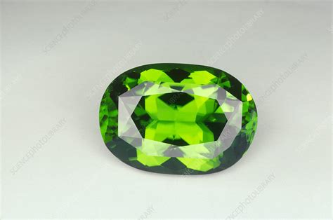 Peridot Gemstone - Stock Image - C001/4150 - Science Photo Library