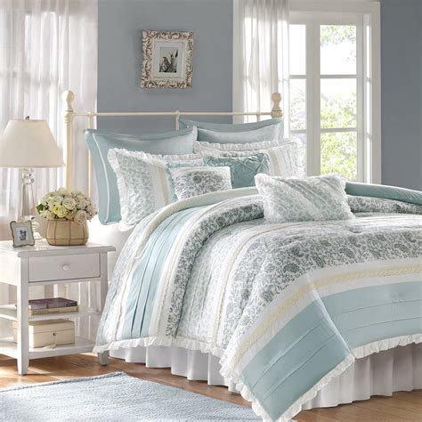 Best California King Bedding Comforter Sets Teal Turquoise Aqua - Cree Home