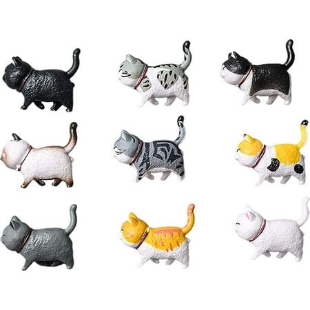 Cat Fridge Magnets Refrigerator Magnets Hook Clips Office Magnets for Whiteboard, Refrigerator ...