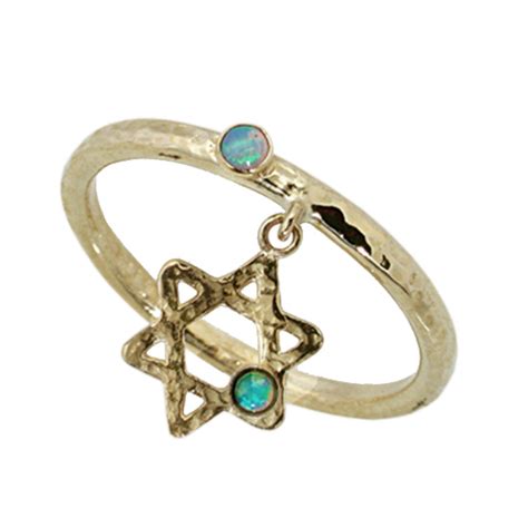 Jewish Jewelry: Gold Kabbalah Rings