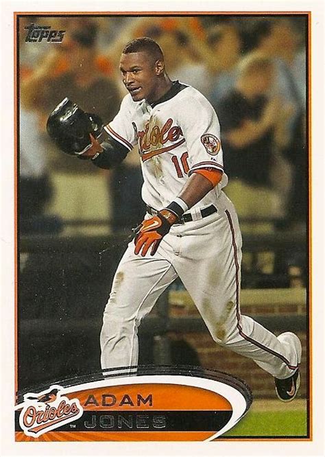 Orioles Card "O" the Day: Adam Jones, 2012 Topps Orioles Team Set #BALT1