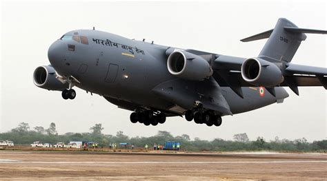 First Indian C-17 Globemaster III Airlifter Arrives At Indian Base ...