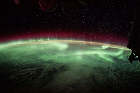 Earths aurora was take board | Free Photo - rawpixel