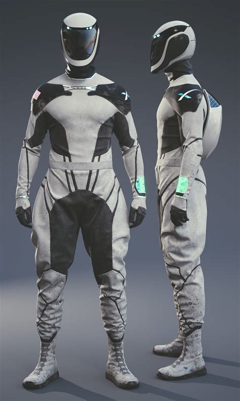 Lucas Valle - SpaceX Space Suit Concept(2018)