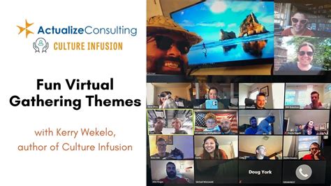 Fun Virtual Gathering Themes - YouTube