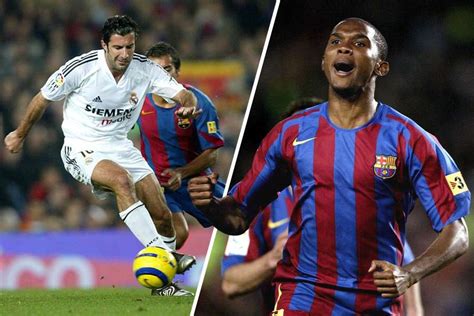 Real Madrid - Barcelona: Stars who played on both sides of the rivalry ...