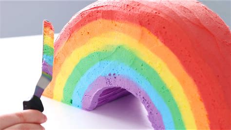 You Won't BELIEVE whats INSIDE this Rainbow CAKE! - YouTube