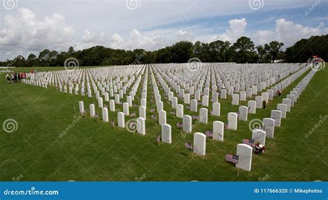 Cape Canaveral National Cemetery Editorial Image - Image of america, florida: 117666320