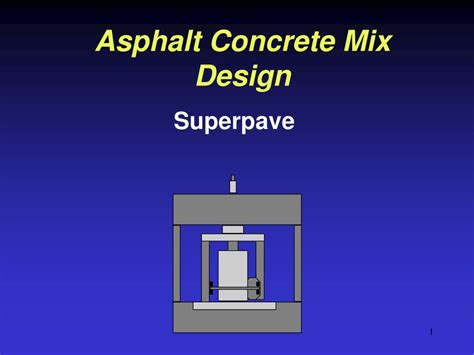 PPT - Asphalt Concrete Mix Design PowerPoint Presentation, free ...