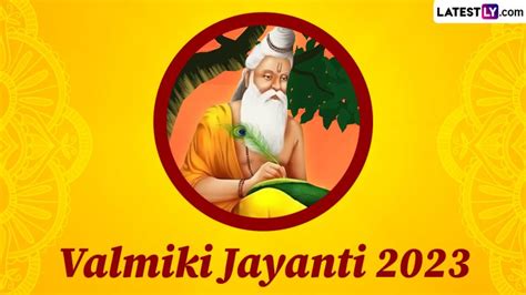 Valmiki Jayanti 2023 Date & Significance: Who Was Maharishi Valmiki? Everything To Know About ...