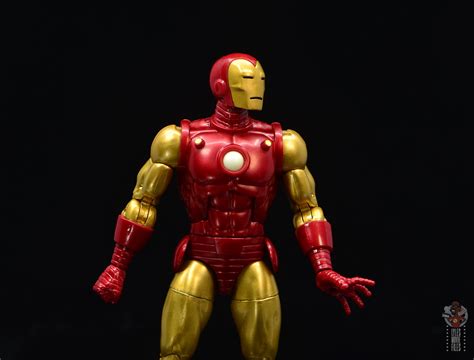 marvel legends iron man 80th anniversary figure review – wide shot ...