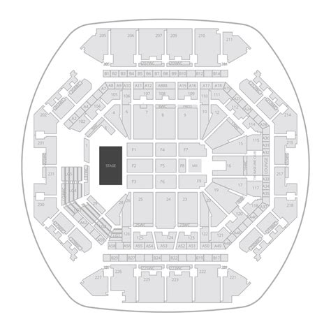 Barclays Center Concert Seating Chart With Seat Numbers | Elcho Table