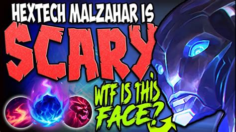 TOP LANE HEXTECH MALZAHAR IS SCARY | WTF IS THIS FACE? | Malzahar vs Darius TOP S8 PBE Gameplay ...