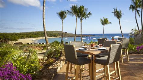 Malibu Farm Bar Lanai | Four Seasons Resort Lanai, Hawaii