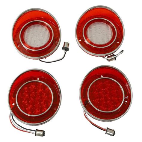 Corvette LED Tail Lamp Set with Backup Lights, 1968-1973 | Corvette Depot