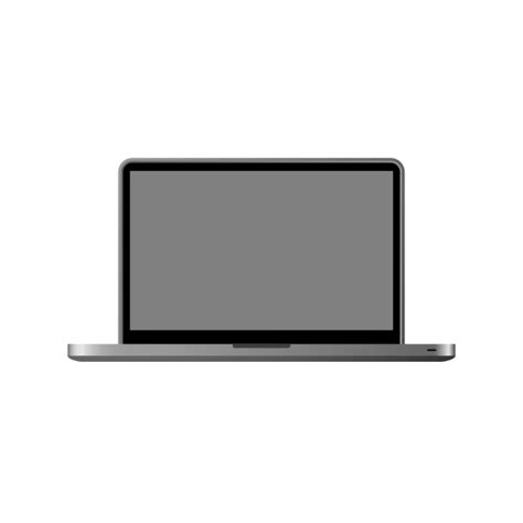 MacBook Pro laptop vector image | Free SVG