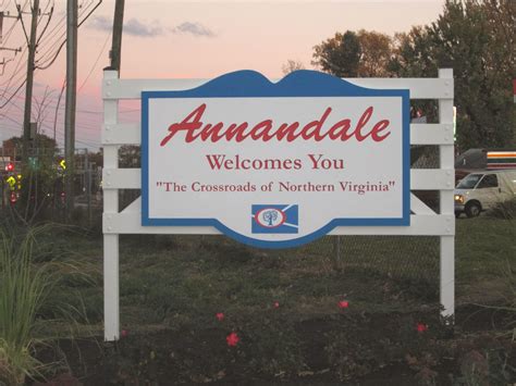 the Annandale Blog: New 'welcome to Annandale' sign is Eagle Scout project