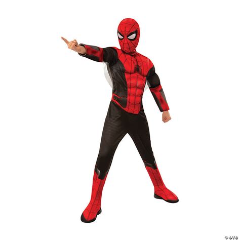 Boy's Deluxe Spider-Man: Far From Home™ Red & Black Costume | Oriental Trading