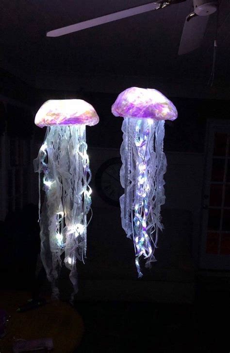 Hanging Jellyfish light remote controlled settings | Etsy | Sea decor, Jellyfish light, Wedding ...