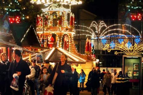 Christmas lights in Cardiff: When the lights are turned on in the city centre, bay, Whitchurch ...