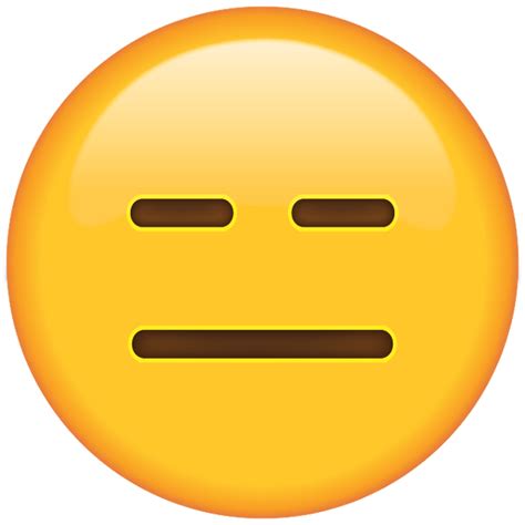 Download Expressionless Face Emoji | Emoji Island