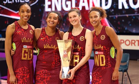 Team Bath Netball quartet named in England Netball squad for Roses Reunited Series against ...