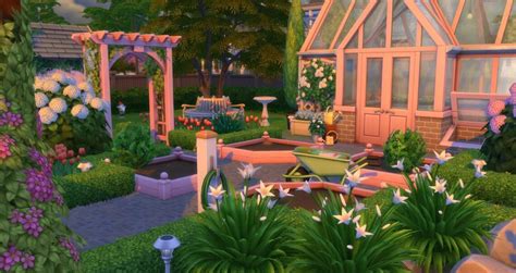 The Sims 4 Garden CC Pack: Garden at Home Overview